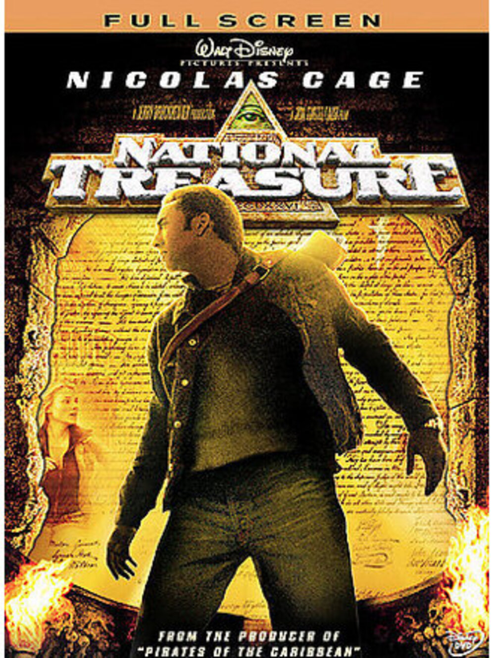 National Treasure (DVD, 2005, Full Frame)